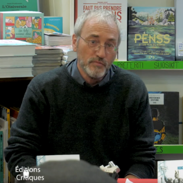 VIDÉO – Yannick Bosc à la librairie Les Guetteurs de Vent